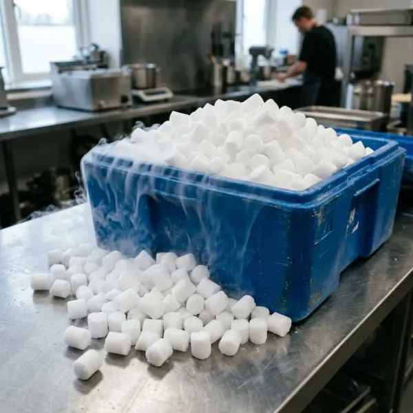 Premium dry ice pellets